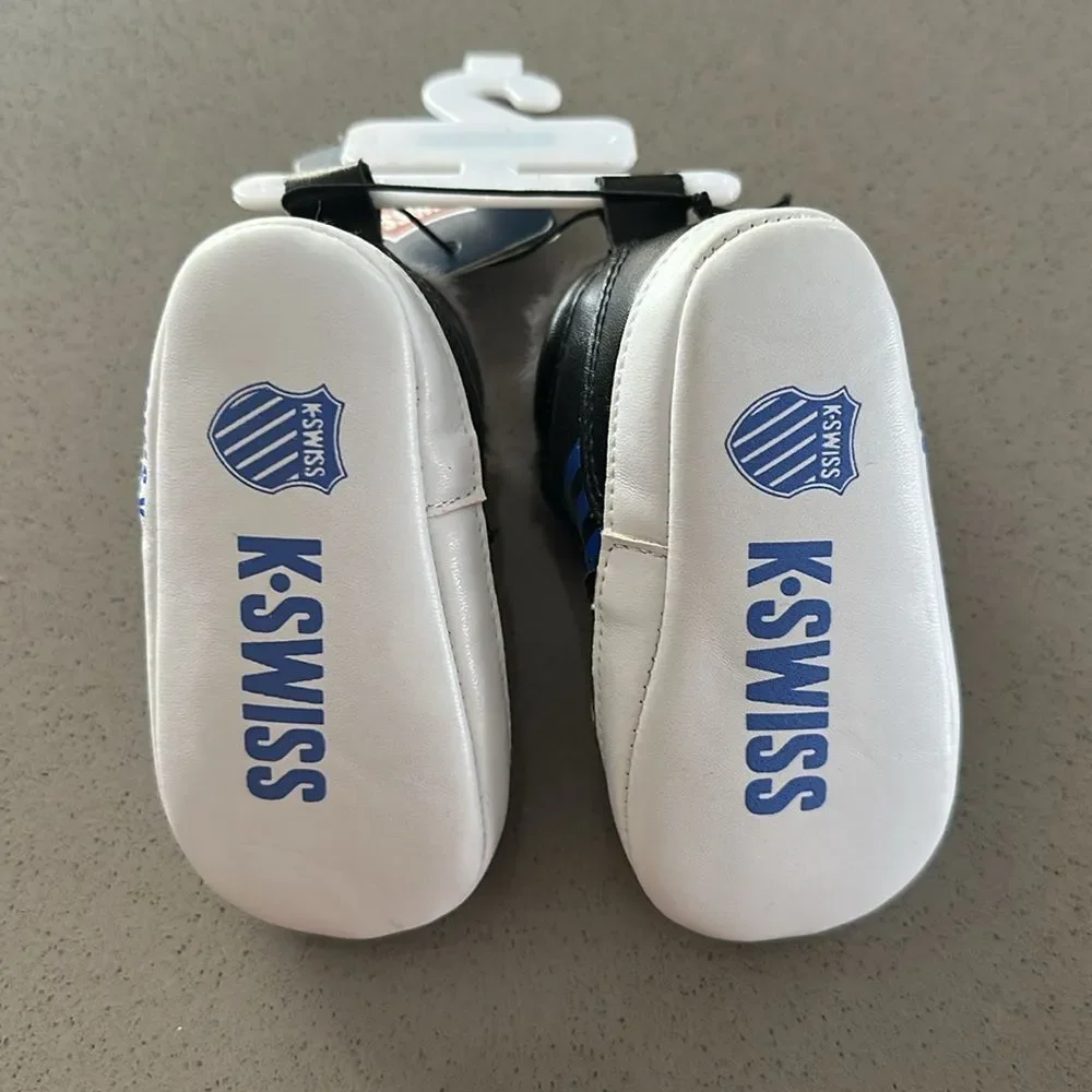 Brand New With Tags!! K-Swiss baby crib shoes size 3 (6-9 months)